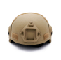 Military Bulletproof Helmet with Tactical Rail Khaki Color MICH Model Ballistic Helmet BH1806